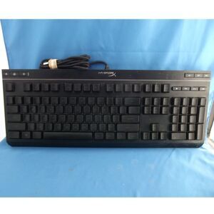 Gaming Keyboard HyperX Alloy Core RGB HX-KB5ME2-US Multimedia Keys In Black